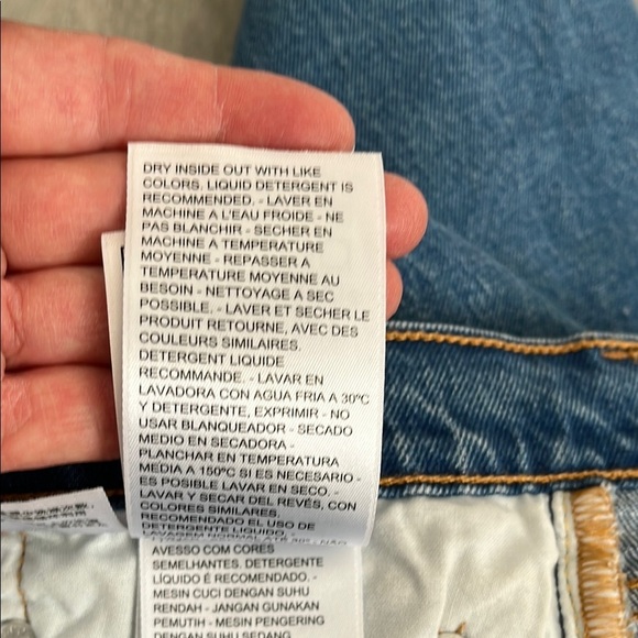 LEVIS 501 Women’s Straight Leg Denim Blue Jeans, Size W31 L30 - Picture 13 of 13